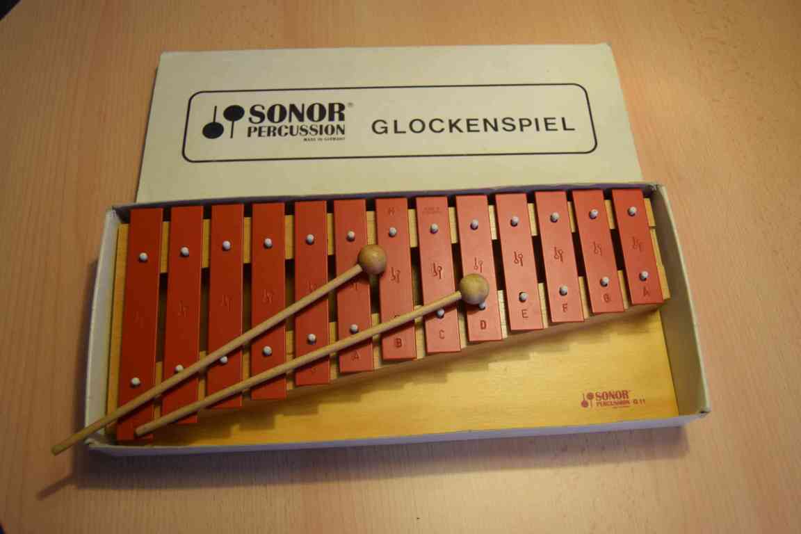 تكنیک نواختن ساز گلاكن اشپيل (Glockenspiel)